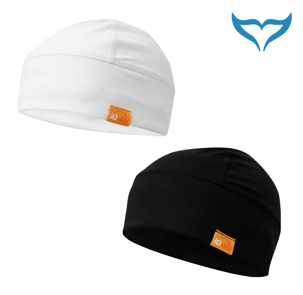 iQ UV FREE Beanie Skull Mütze Kappe LSF 300 white weiss black schwarz L/XL Sonnenschutz Neu – Bild 2