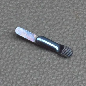 08 Pistole Sicherung gebläut, sehr gut