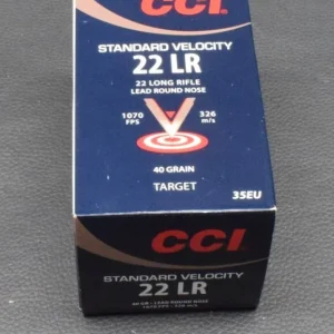 22lr, CCI Patronen, Blei Rundkopf, 2,59g/40gr, 500 Schuss, zum Sonderpreis!