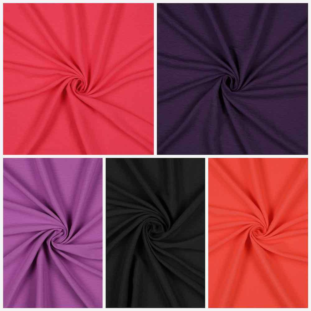 Polyester / Baumwollstoff, unifarben – Papillon
