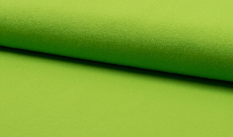 Jersey, unifarben Lime – kräftiges Grün