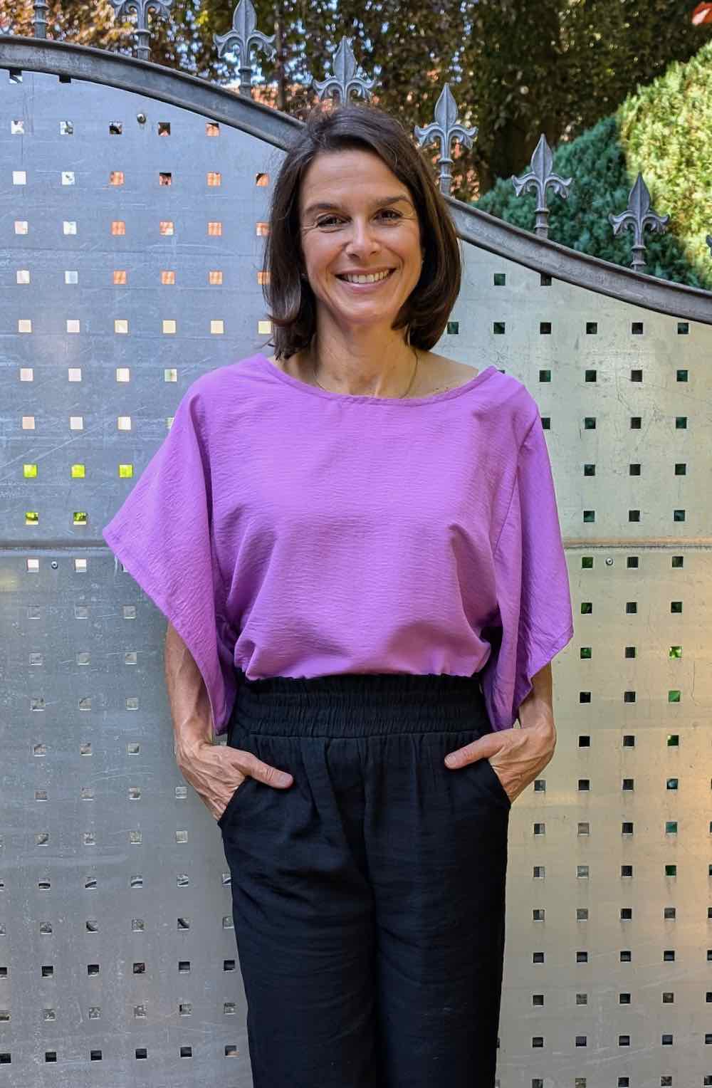 Polyester / Baumwollstoff, unifarben – Papillon – Bild 3