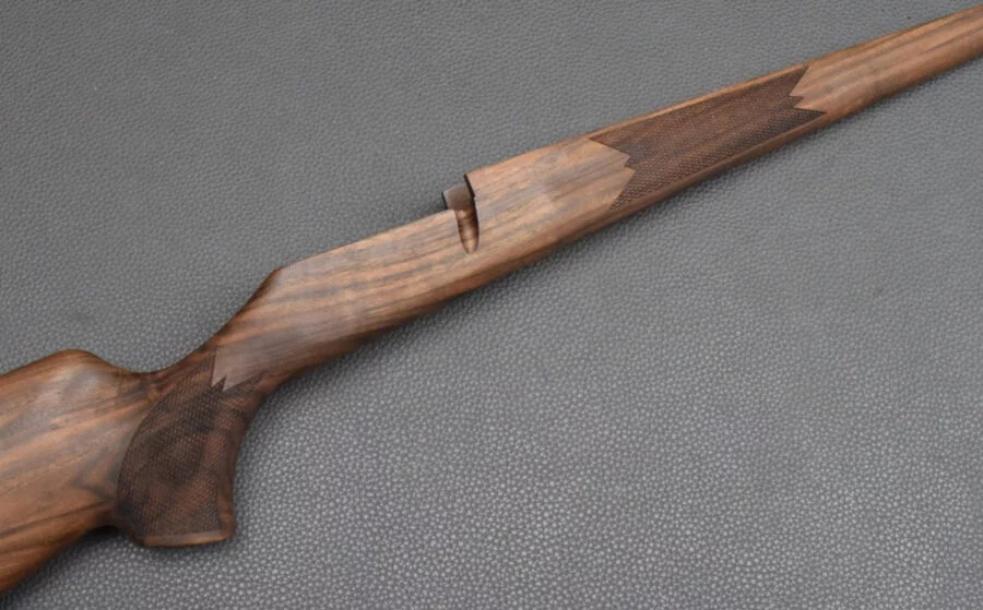 Jagdschaft für Mauser 66, Nußbaum HKIV, deutsche Backe, Neuware – Bild 5