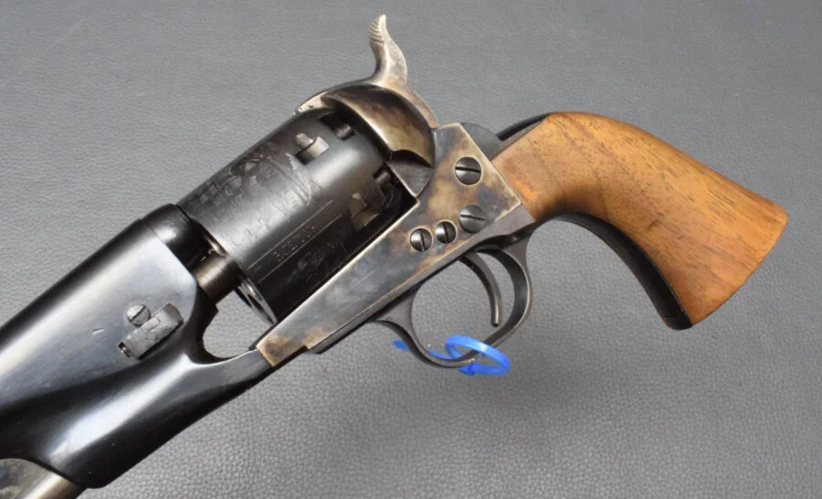 Perkussionsrevolver Hege Uberti Modell 1861 , brüniert, Kal. .36, sehr gut – Bild 5