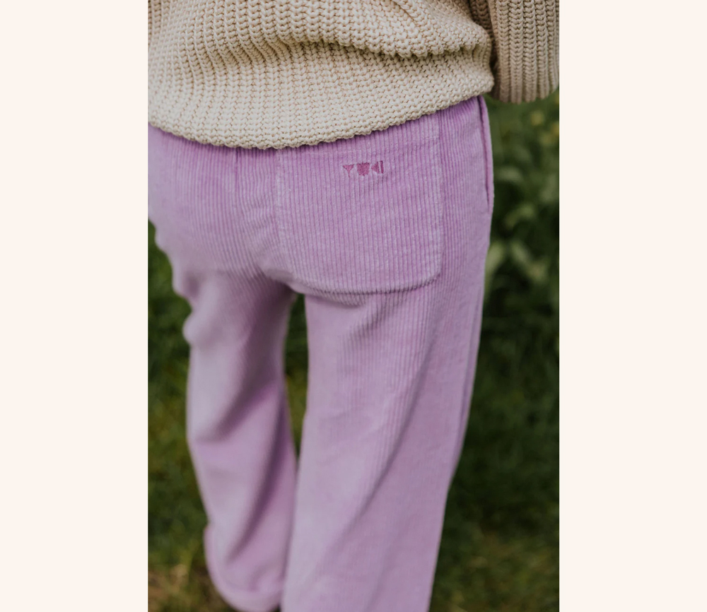 YUKI – Kordhose WOMEN, ORCHID, Bio Baumwolle – Bild 5